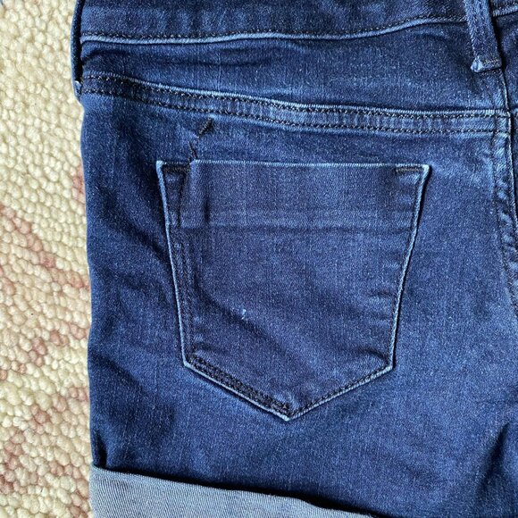 MOSSIMO Mid-Rise Midi Denim Shorts (Size: 00/24) - Picture 11 of 12